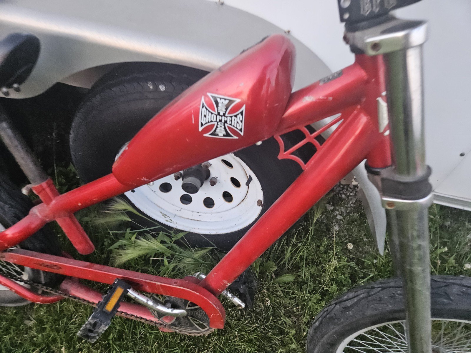 West Coast Choppers Jesse James chopper bicycle Red 