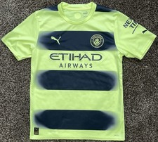 2022-2023 Manchester City Third Jersey - Size Medium - 9/10 Condition