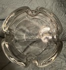 Vintage Clear Glass Basket With Handle Planter Display Candy Dish Decor Spring — photo 4