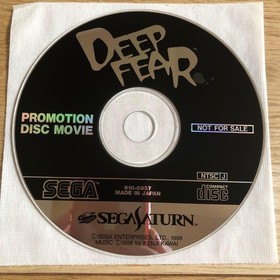Novelty Trial Version Sega Saturn Deep Fear