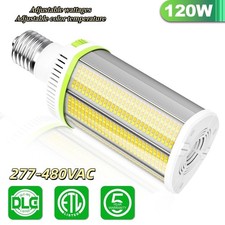 LED Corn Light Bulb 120W/100W/80W Adjustable E39 Base 4500K 5700K 5000K 480VAC