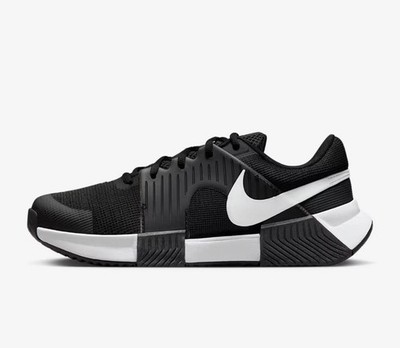Womens 9.5-Nike GP Challenge 1 Clay Court Tennis Shoes Black White