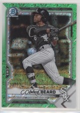 2021 Bowman Chrome Prospects Green Mini-Diamond Refractor 95/99 James Beard 0o6v