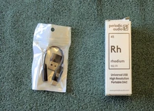 Periodic Audio Rhodium + Electron Audio DAC USB C and Lightning hi res hi power