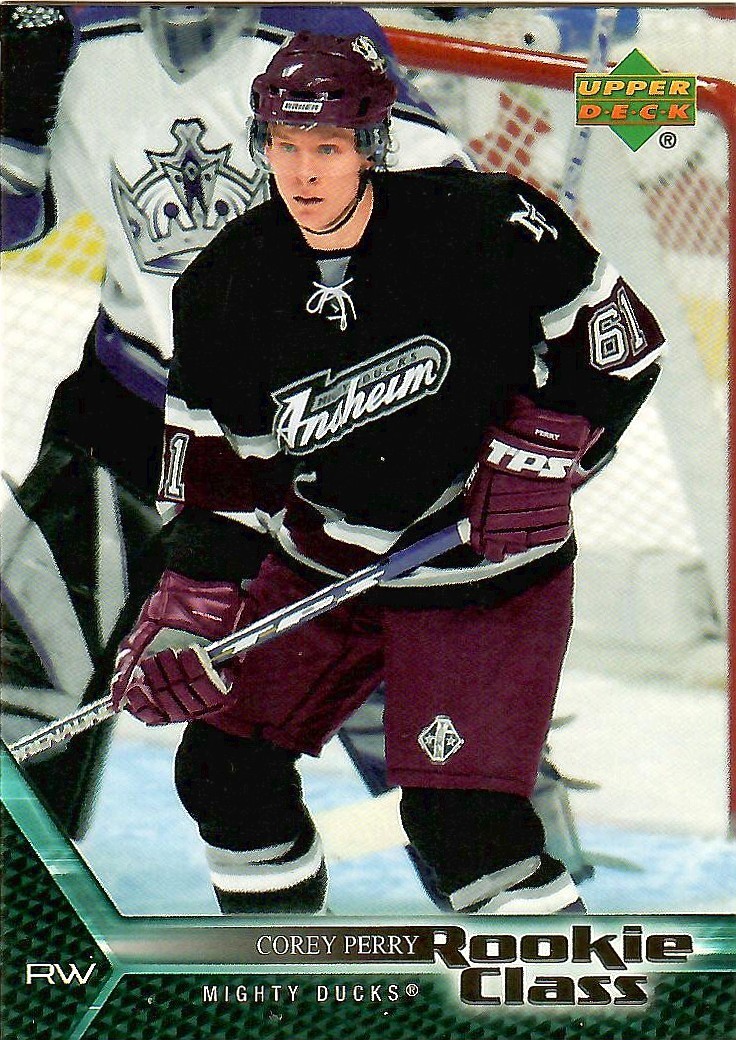 COREY PERRY 2005-06 Upper Deck Rookie Class #32 (RC) ANAHEIM MIGHTY DUCKS