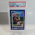 Caleb Williams RC - Panini Donruss Rated Rookie Optic Preview Blue Scope PSA 9