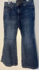 Wrangler Retro High Rise Trumpet Flare Jeans NWT 31x30 Women's Bell Bottoms Boho