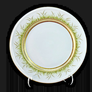 VTG Kaiser Artemis 4- 10 3/8" Porcelain Dinner Plates Des. K Nossek Germany Disc