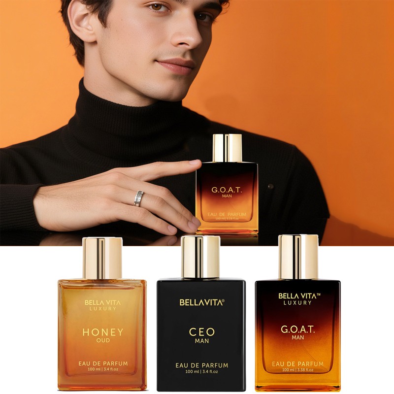 1/2x100ml Perfume Cologne BellaV Luxury Sigma Male (CEO Man GOAT Man) for Men