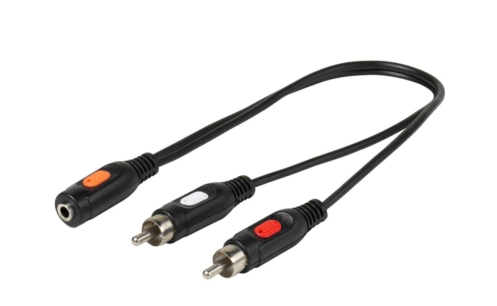VIVANCO Adapter Cinch Klinke 02m 46043 1907497 2490₽