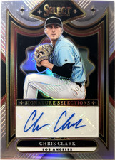 Panini 2025 Select Chris Clark Auto Prizm Signature Selections SS-66 Angels
