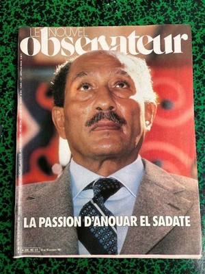 Le Nouvel Observer Nr. 883: Die Passion D' Anwar El Sadat / 10-16 Oktober