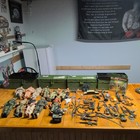 G.I. Joe G.I. Joe Mixed Lot Action Figures w/ Weapons & Gear, Green Case Vintage — photo 1