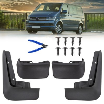4x Schmutzfänger Spritzschutz Vorne Hinten für VW Transporter VI Multivan VI T6