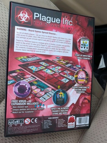Plague Inc. Das Brettspiel (Ndemic Creations, 2016) | Gebraucht KOMPLETT - Bild 2 von 4