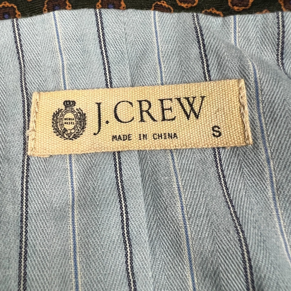 Chaleco Chaleco de Tela Británico Luna Lana Espiga J Crew Pequeño Para Hombre Traje Gris Foto 3 de 4