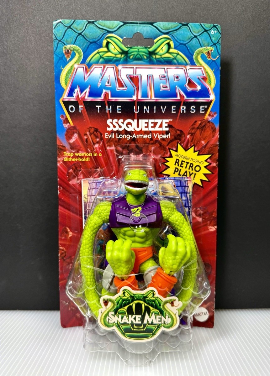 2023 Mattel Masters of the Universe Origins - Snake Men: SSSQUEEZE
