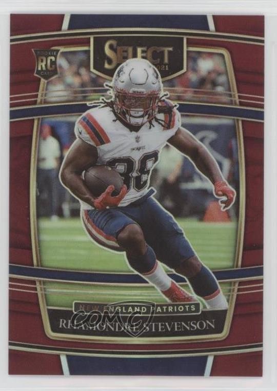 2021 Select Concourse Maroon Prizm 45/149 Rhamondre Stevenson #75 Rookie RC 0r5h