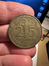 25 Franchi 1957 Togo Africa Occidentale