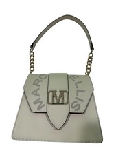 Borsa Marc Ellis in pelle bianca