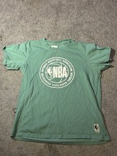 NBA Green Teal Youth Size Medium 14-16 T Shirt  Boston Celtics 