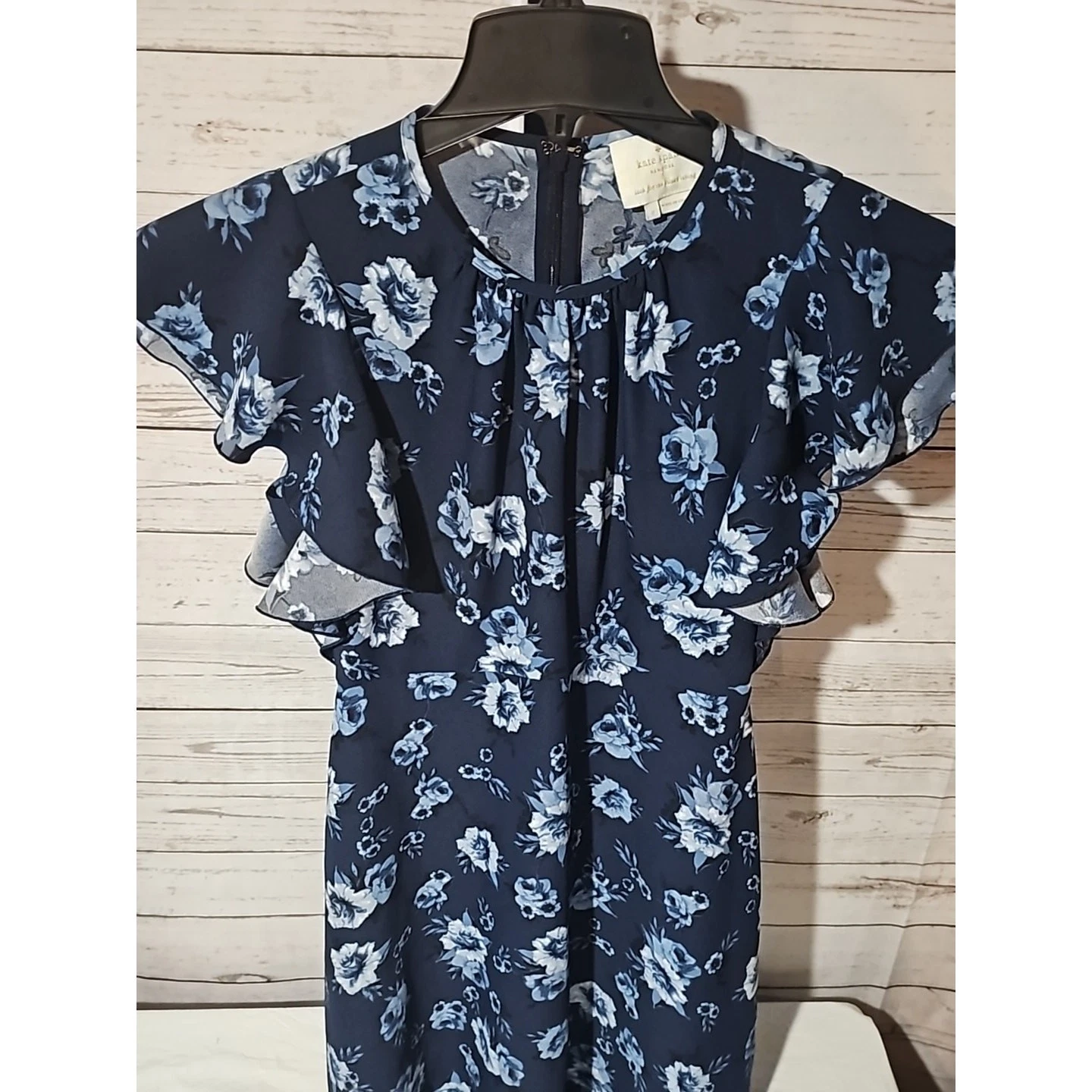 Abito Kate Spade New York floreale prateria rosa crepe Taglia 0 