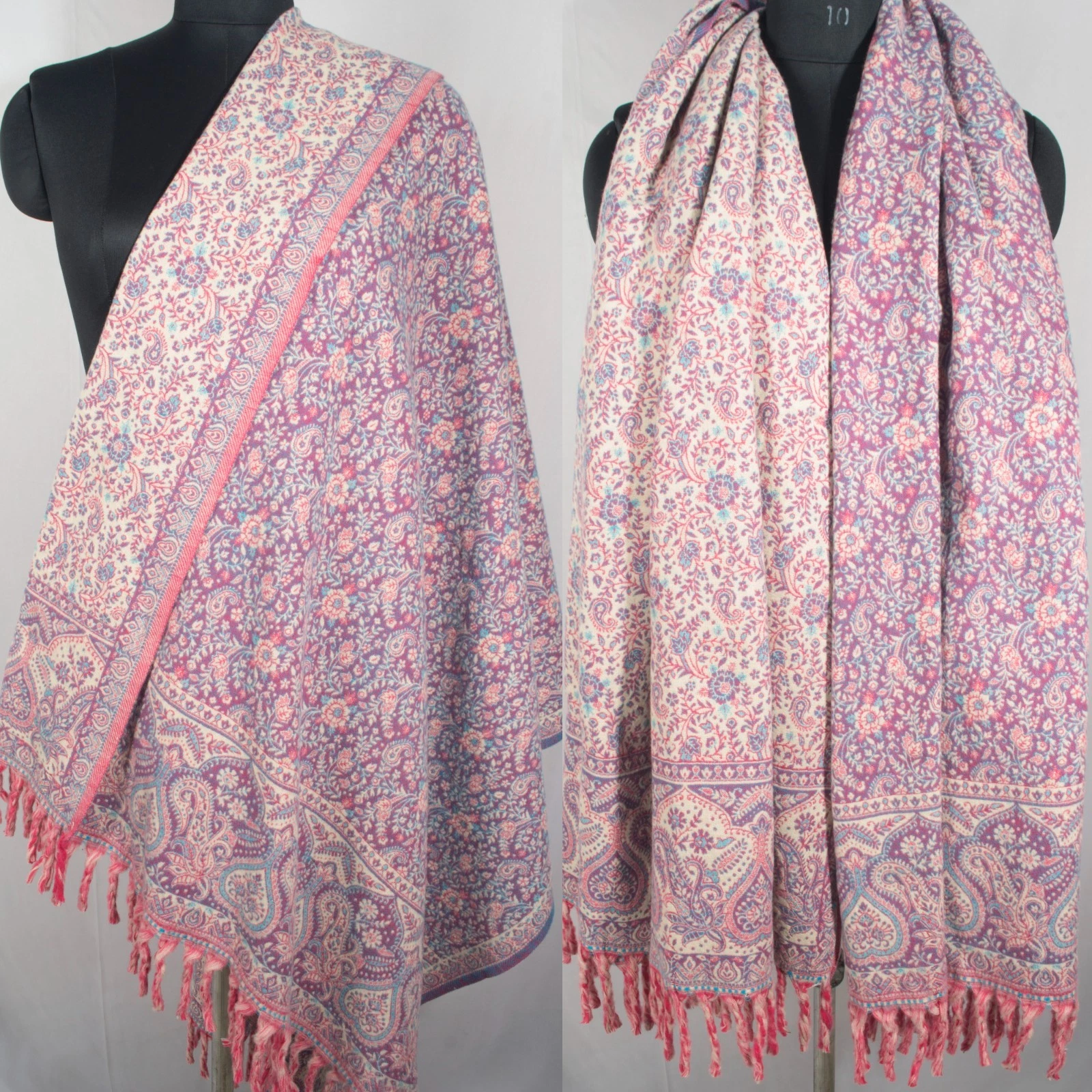 Lilac Purple Handmade Tibet Yak Wool Shawl Large Soft Yoga meditation Blanket
Opens in a new window