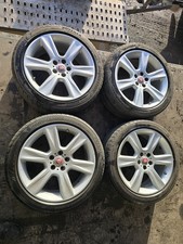 JAGUAR XE X760 SET OF 4 18" ALLOY WHEELS WITH TYRES GX73-1007-DA