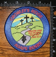 Parche religioso Crowley's Ridge Agape Riders Motorcycle Club
