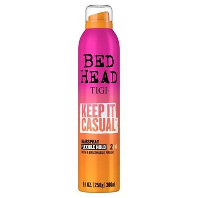 TIGI Bed Head Frizz Control Hairspray 9.1 Oz - Flexible Hold Brushable