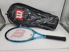 Wilson Breast Cancer Hope Titanium Tennis Racquet Blue 4 3/8" L3 New Over Grip