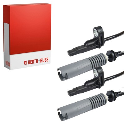2x HERTH+BUSS ABS Sensor Raddrehzahl für BMW E81-88 E90-93 hinten 34526764610