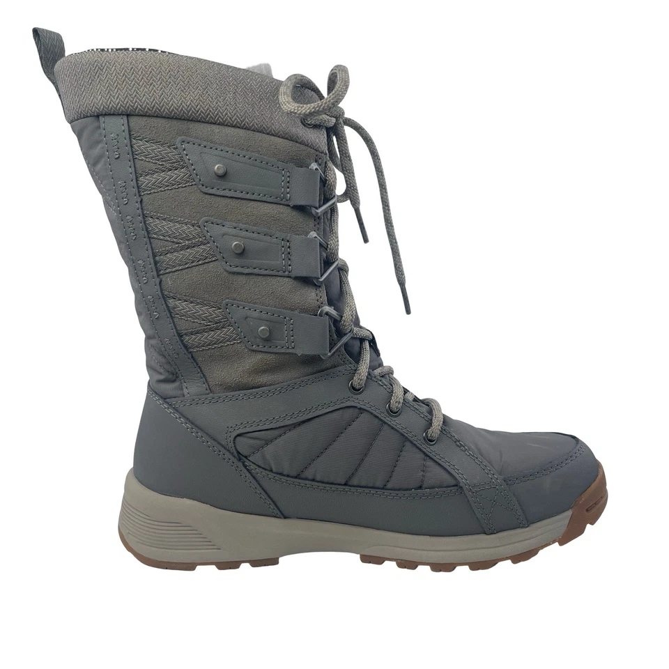 Columbia Mujeres Meadows Omni Heat Impermeable Botas de Nieve Gris YL 0364-030 Talla 8.5 Foto 4 de 4