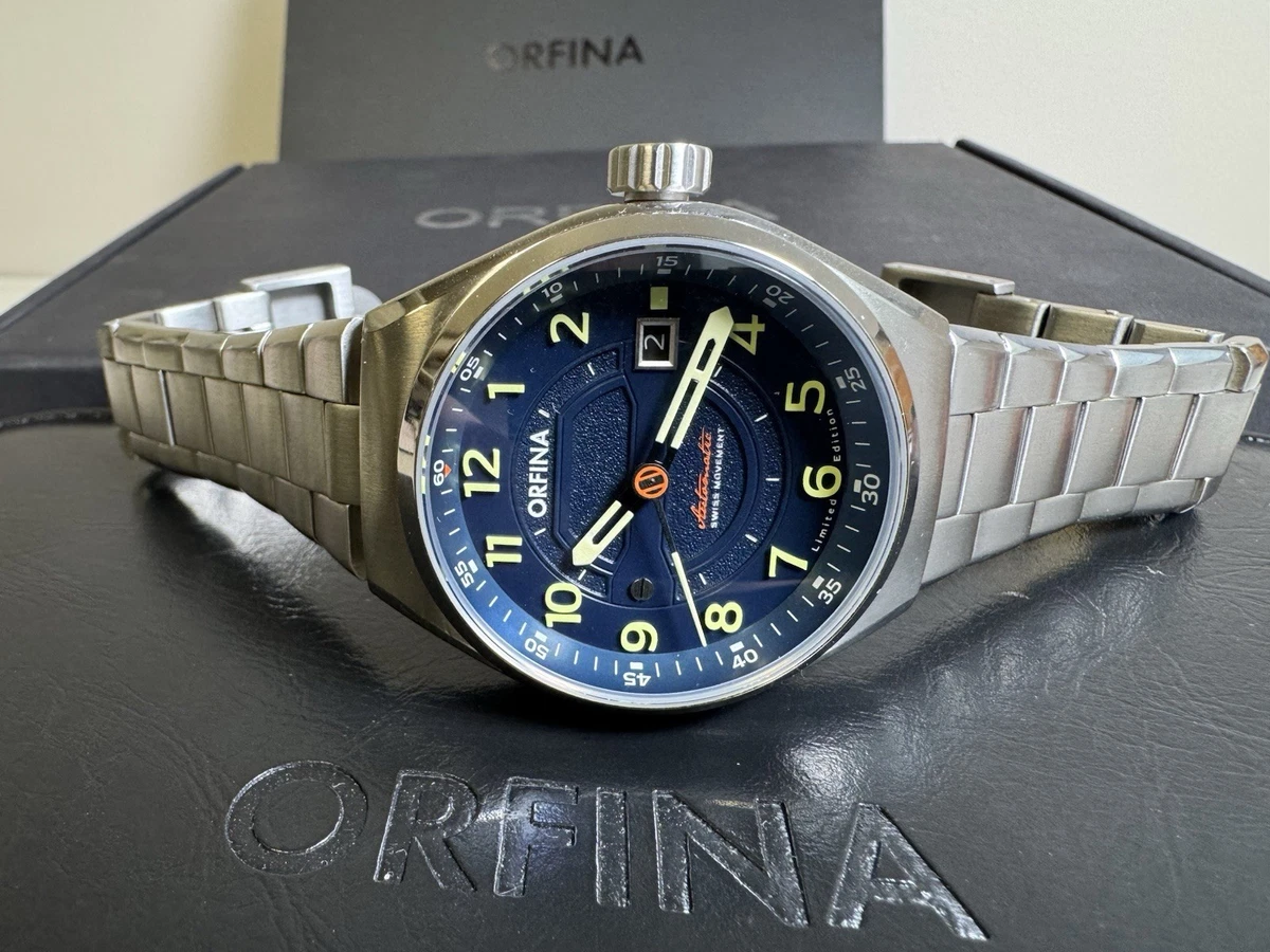 ORFINA 9141 Chronograph Vintage cal.7733 black Dial Hand Winding Men\'s_837878 Orfina Watches | Chrono24.com main image 2
