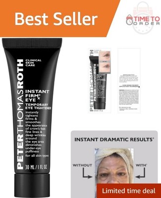 Instant Eye Tightener Cream All Skin Fine Lines Youthful Look 1 oz