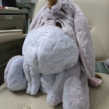 Disney Japón Winnie the Pooh Eeyore Caja de Pañuelos Almohada de Peluche Juguete Muñeca 35 cm