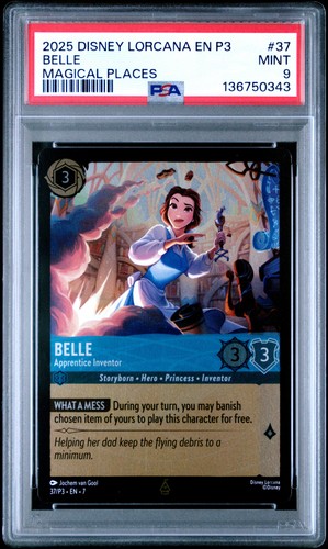Belle - Apprentice Inventor graded PSA 9 for sale on eBay