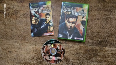 MICROSOFT XBOX ORIGINAL OG - DEAD TO RIGHTS #GG2 CIB
