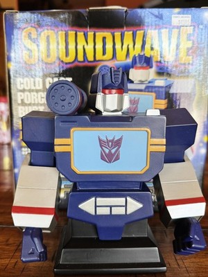 Hard Hero Transformers Soundwave Cold Cast Porcelain Bust Limited Edition