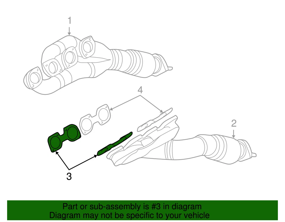 Junta colector original BMW 11-62-7-505-789 Foto 2 de 2