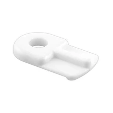 Prime-Line L 5766 Window Screen Clips, Flush, White Plastic (8 Pack) 8 Pack