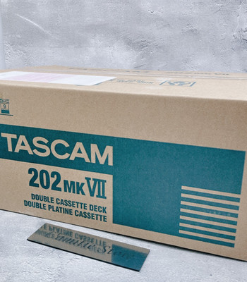 TASCAM 202MKVII 202MK7 Doppel Kassettendeck Dual Playback Aufnahme Mixing Sch...