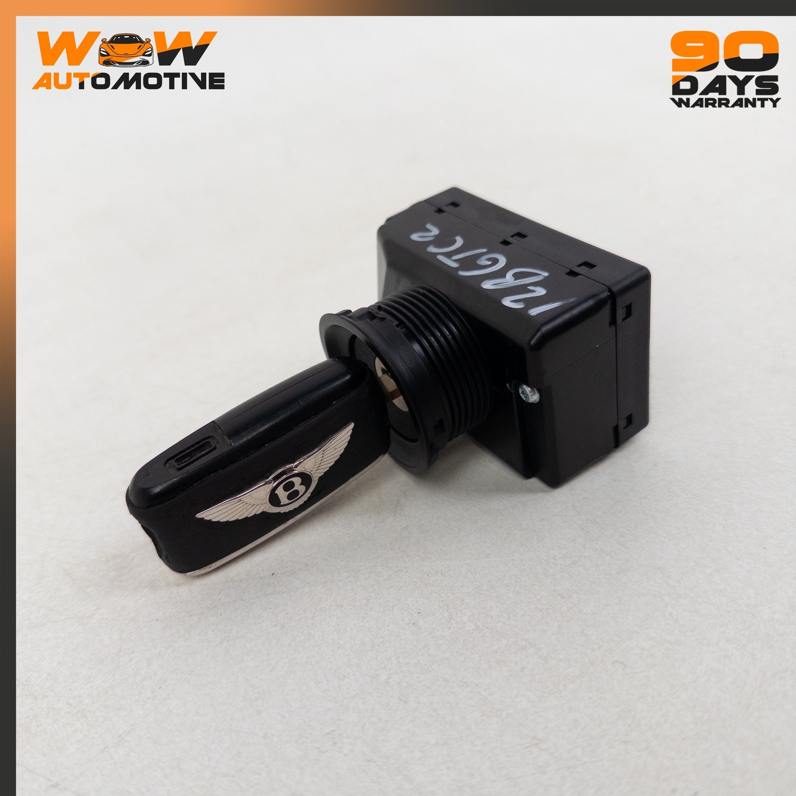 04-19 BENTLEY CONTINENTAL GTC FLYING SPUR IGNITION STARTER SWITCH MODULE KEY OEM