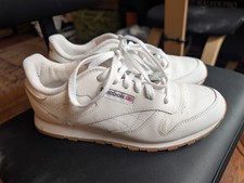 Size 6.5 - Reebok Classic Leather White Grey Gum - Women's 7.5-8