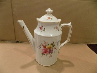Royal Crown Derby Bone China Derby Posies Pattern 9" Teapot Vintage