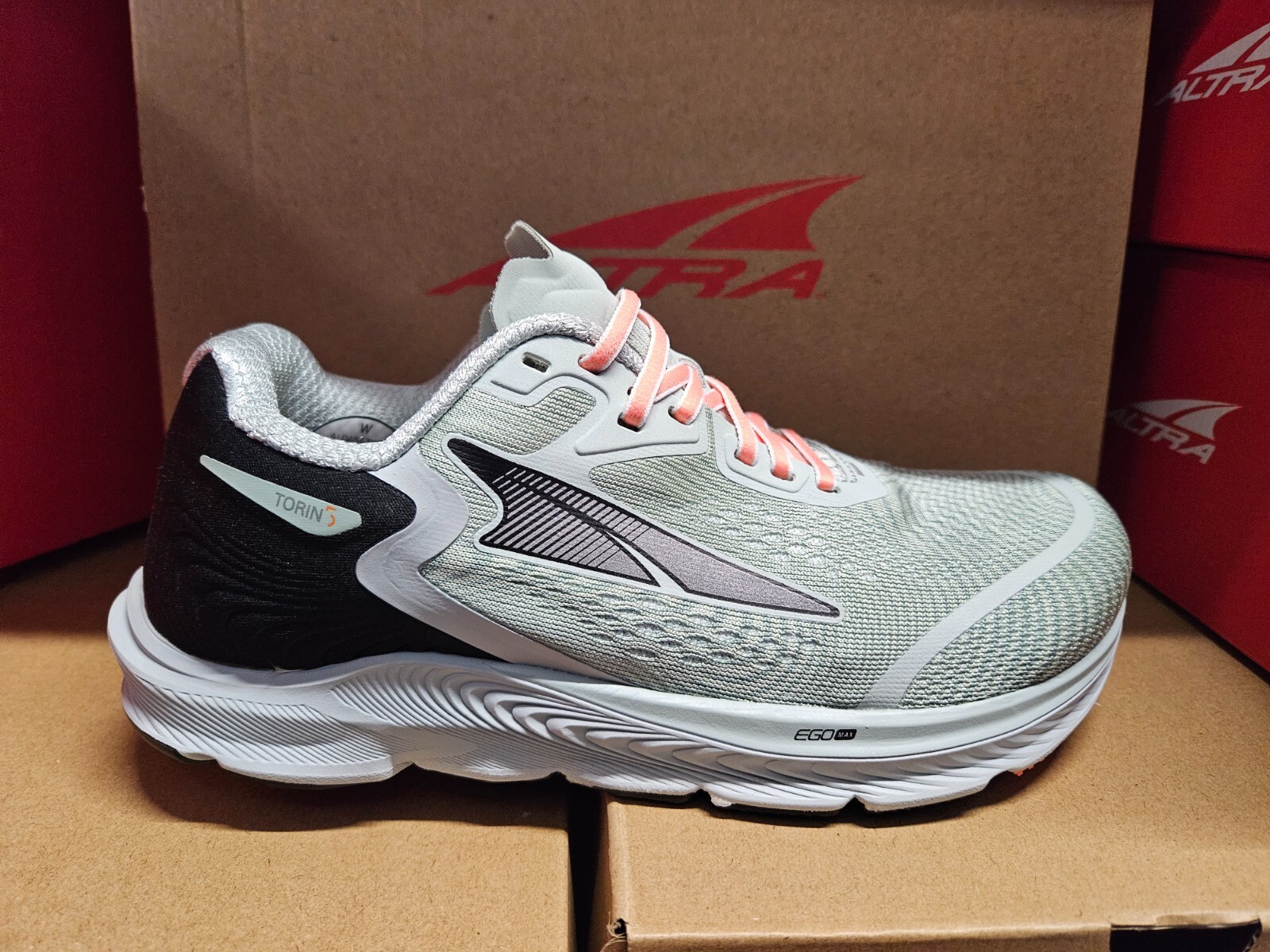 Altra Scarpe da corsa e jogging Donna Torin 5 Verde Corallo Nuove in scatola