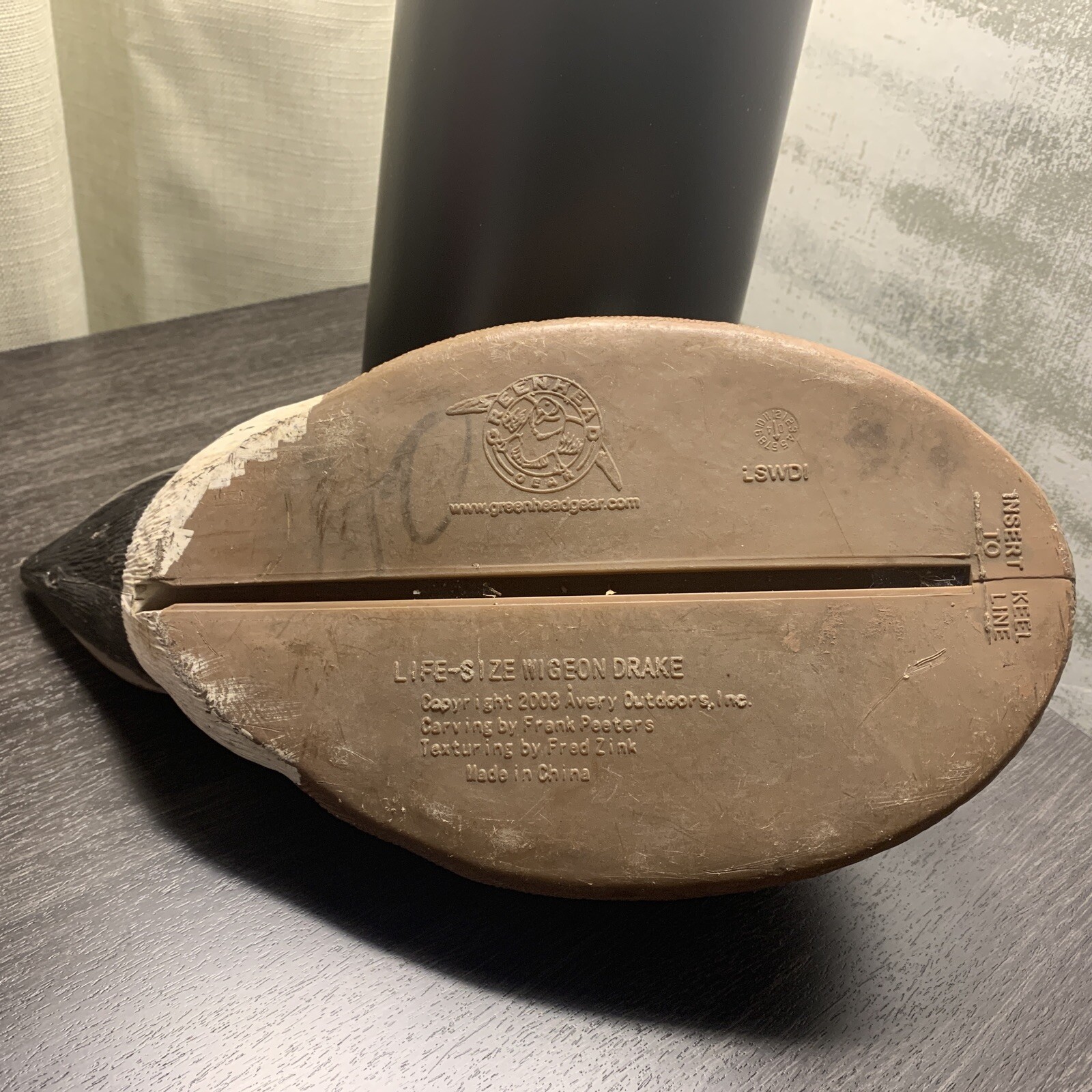 GHG Greenhead Gear Life Size Wigeon Drake Duck Decoy eBay