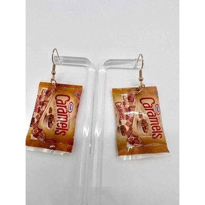 Caramel Candy Earrings - Mini Brands Earrings - Baker Earrings - Chef Earrings