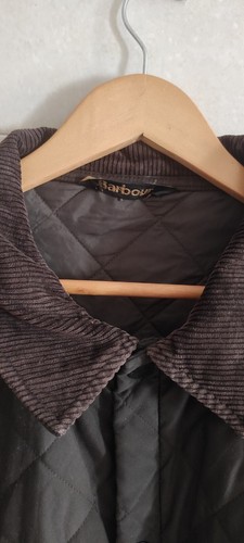 Chaqueta de Colección Barbour Marrón Caza Acolchada Clásica Eskdale Ligera Talla XXL - Imagen 7 de 19