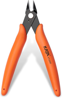 5 inch Micro Wire Cutter Precision Mini Flush Cutters Orange